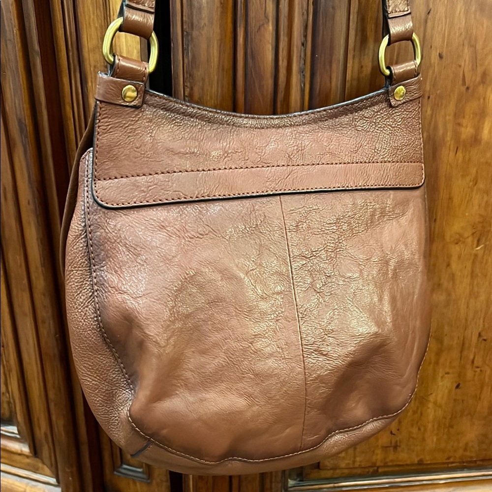 Frye Brown brown leather Women's crossbody Bag - Picture 5 of 10